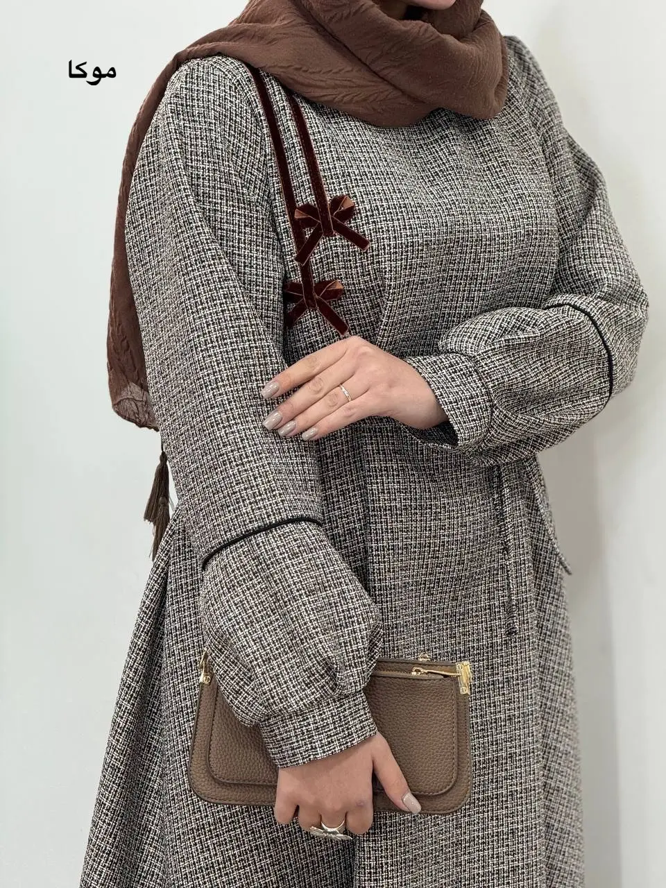 پیراهن مانتویی بلند سوپر کلوش سها